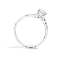 Ring Recarlo Woman Anniversary in White Gold Diamante 0.40 Ct R01SP195/040-13 - R01SP195/040-13